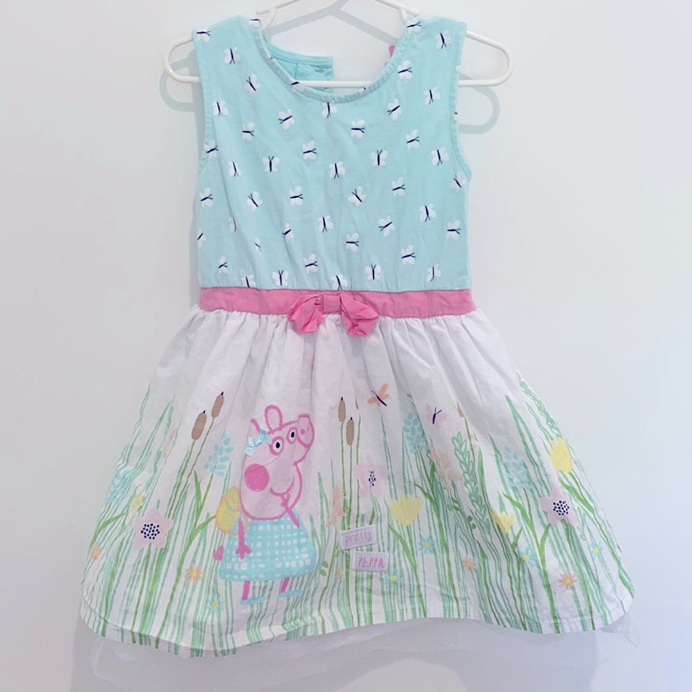 Peppa Pig girls dress 3 - 4 years